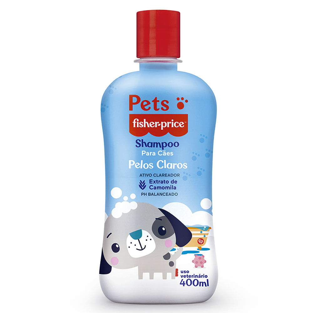 Shampoo Pets Cães Fisher-Price Pelos Brancos