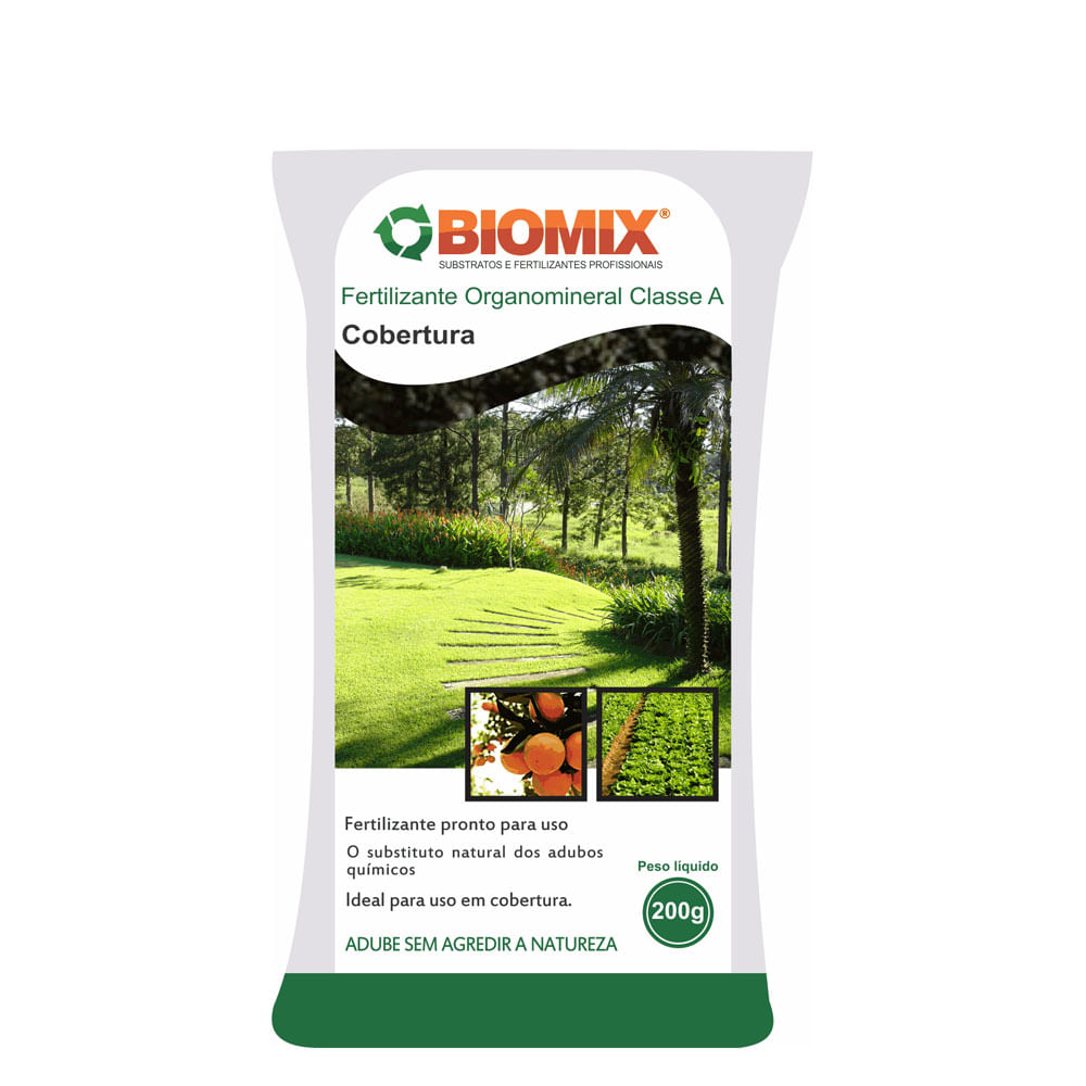 Fertilizante Organomineral Cobertura Biomix