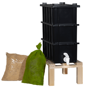 Kit Mini Composteira Com Suporte 4l é boa?