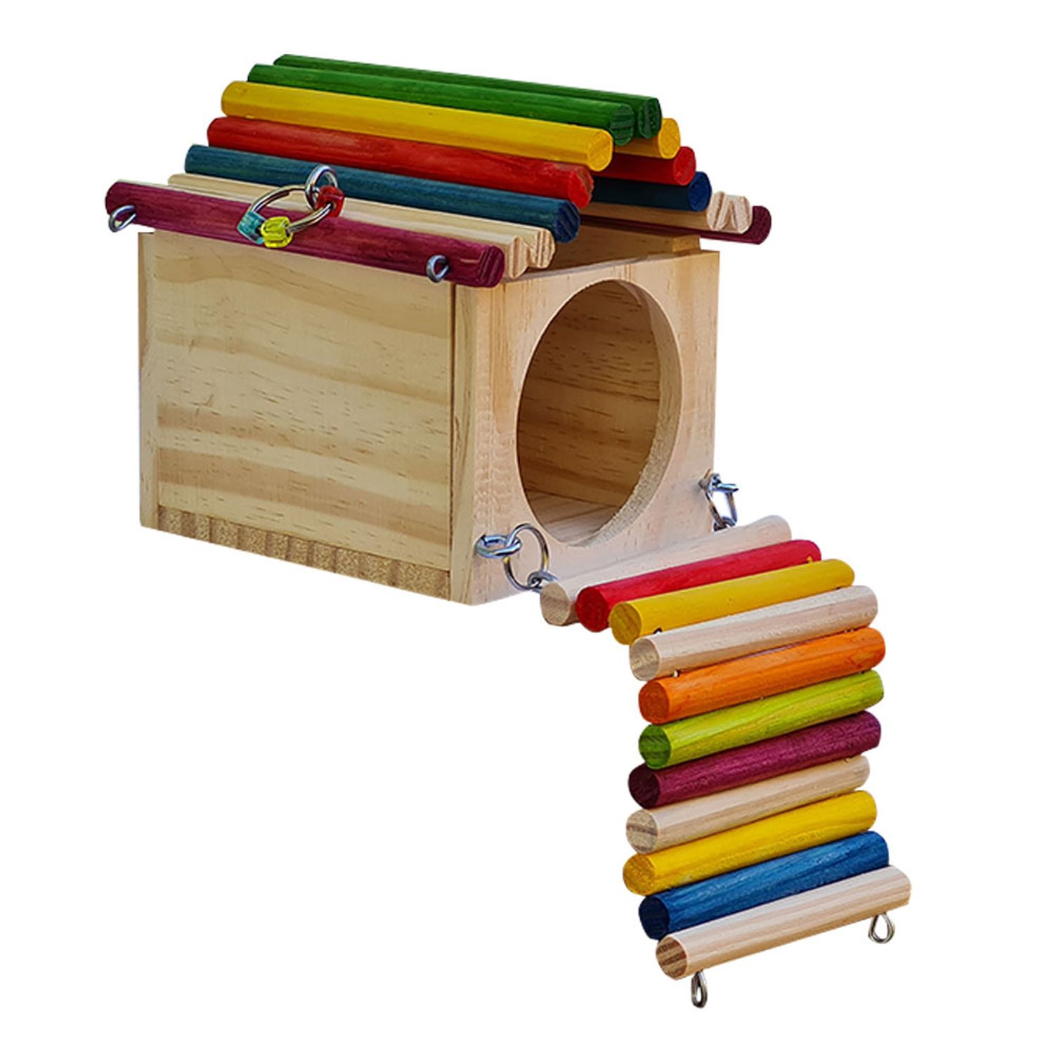 Lateral-da-Casinha-Roedores-com-Rampa-Real-Brinquedos-Pet