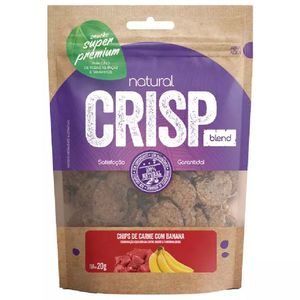 Snacks Chips De Carne Com Banana Natural Crisp - 20 g