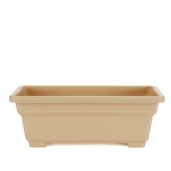 Floreira Vicenza Flores e Temperos Desli Areia 20 cm