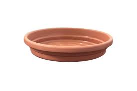 Prato para Vaso Roma Desli Marrom Nº 17
