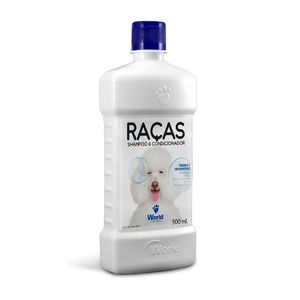 Shampoo e Condicionador World Raças Poodle/Bichon Frise - 500 ml