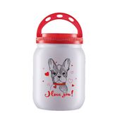 Pote para Ração Dog Love Bandeirante