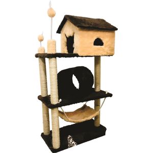 Arranhador Casa Com Rede 3 Andares + Brinde é boa?