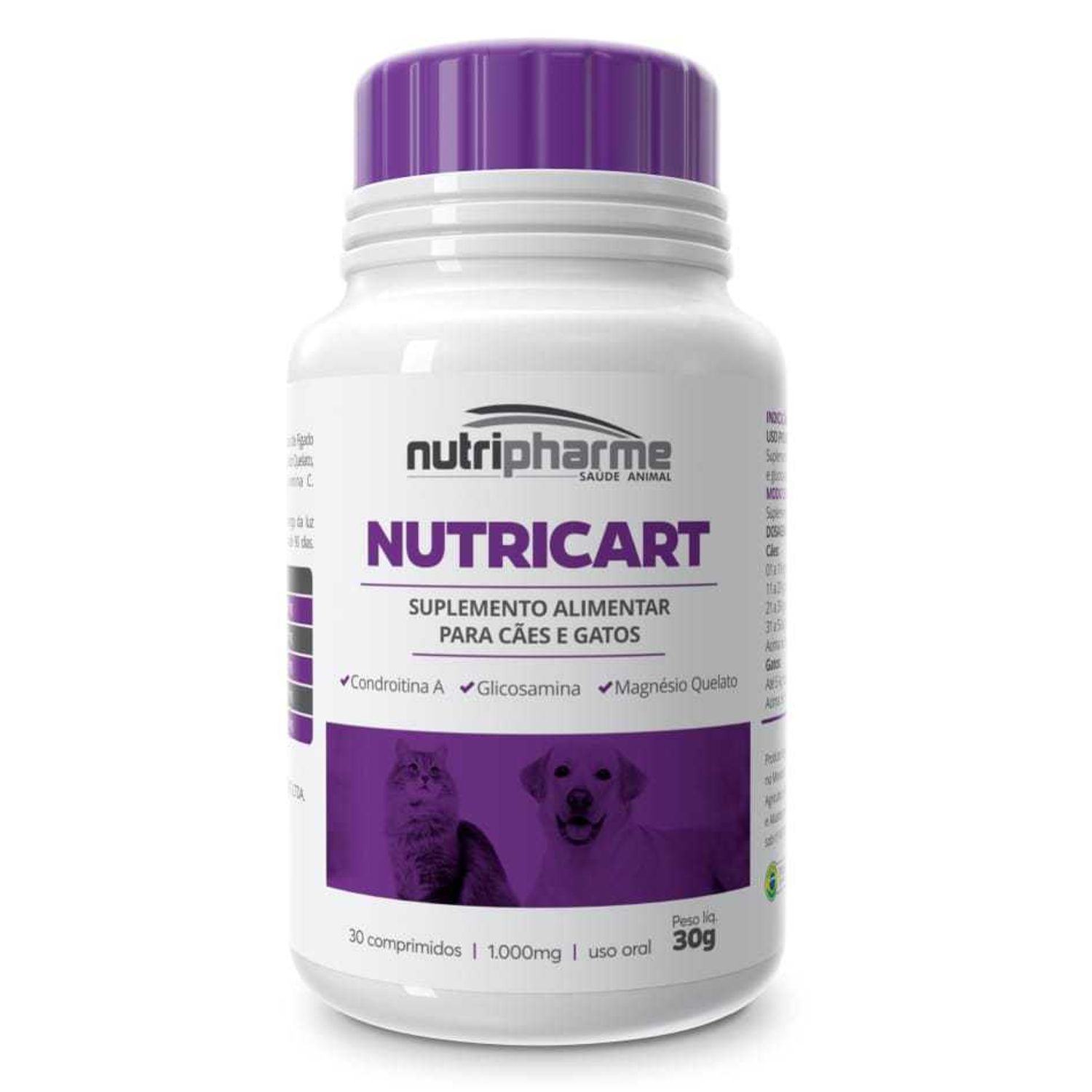 Nutricart 1000 30 Comprimidos