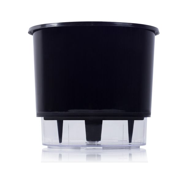Vaso Autoirrigável Preto Vasos Raiz N°04