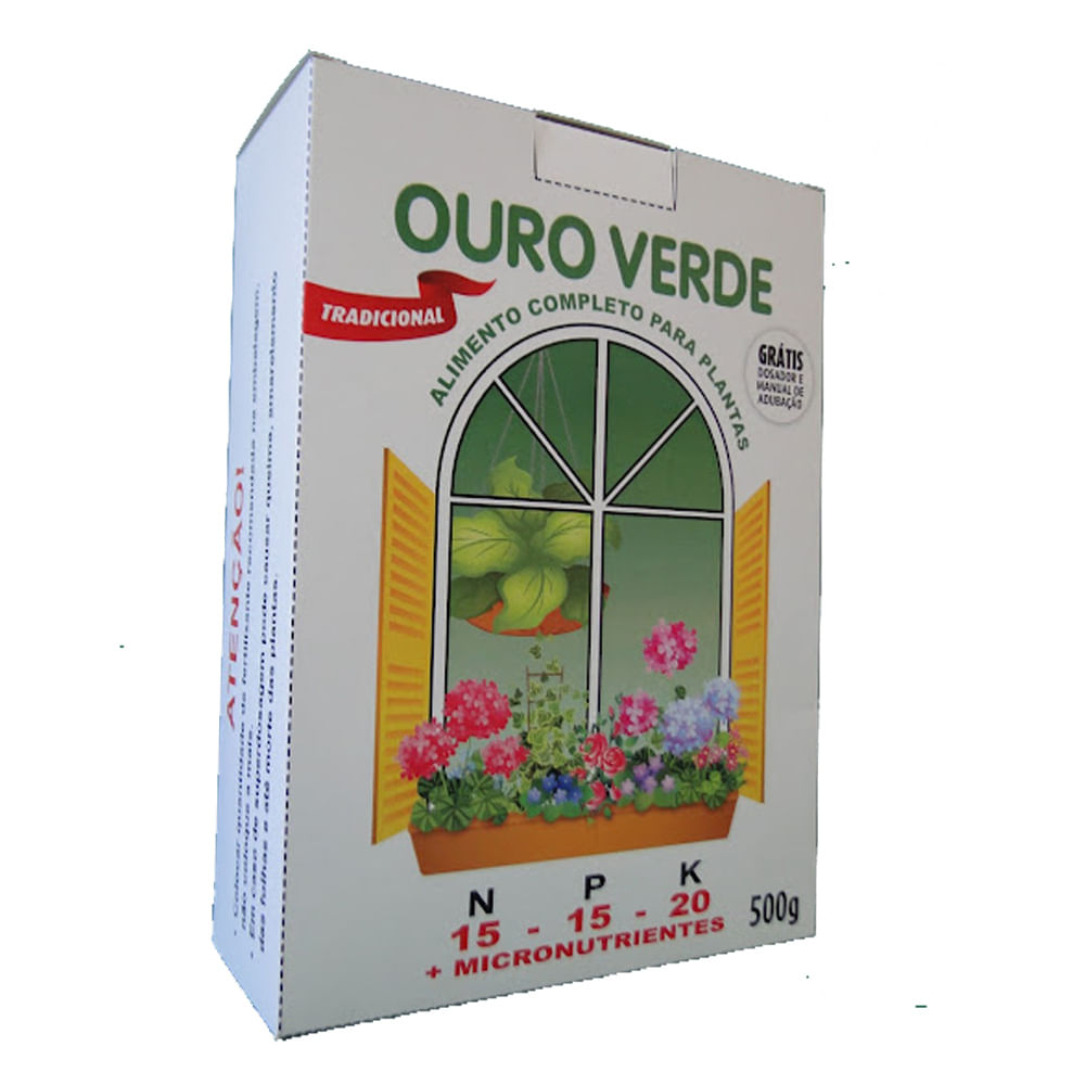 Fertilizante Ouro Verde NPK 15-15-20