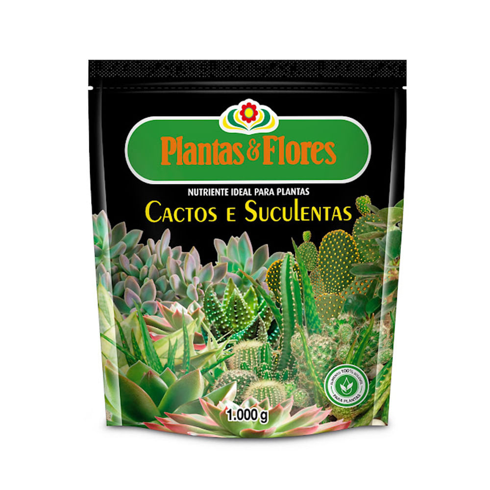 Fertilizante Cactos e Suculentas Plantas &amp; Flores