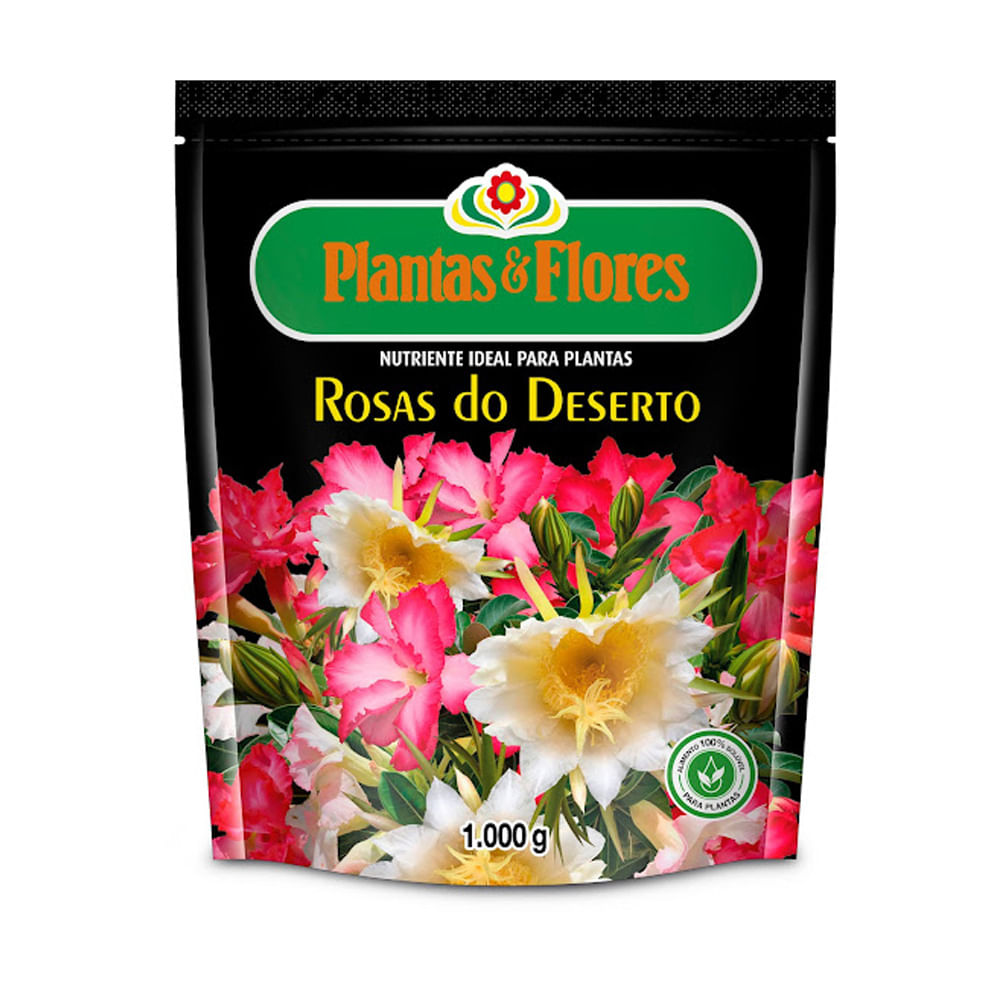 Fertilizante Rosa do Deserto Plantas &amp; Flores
