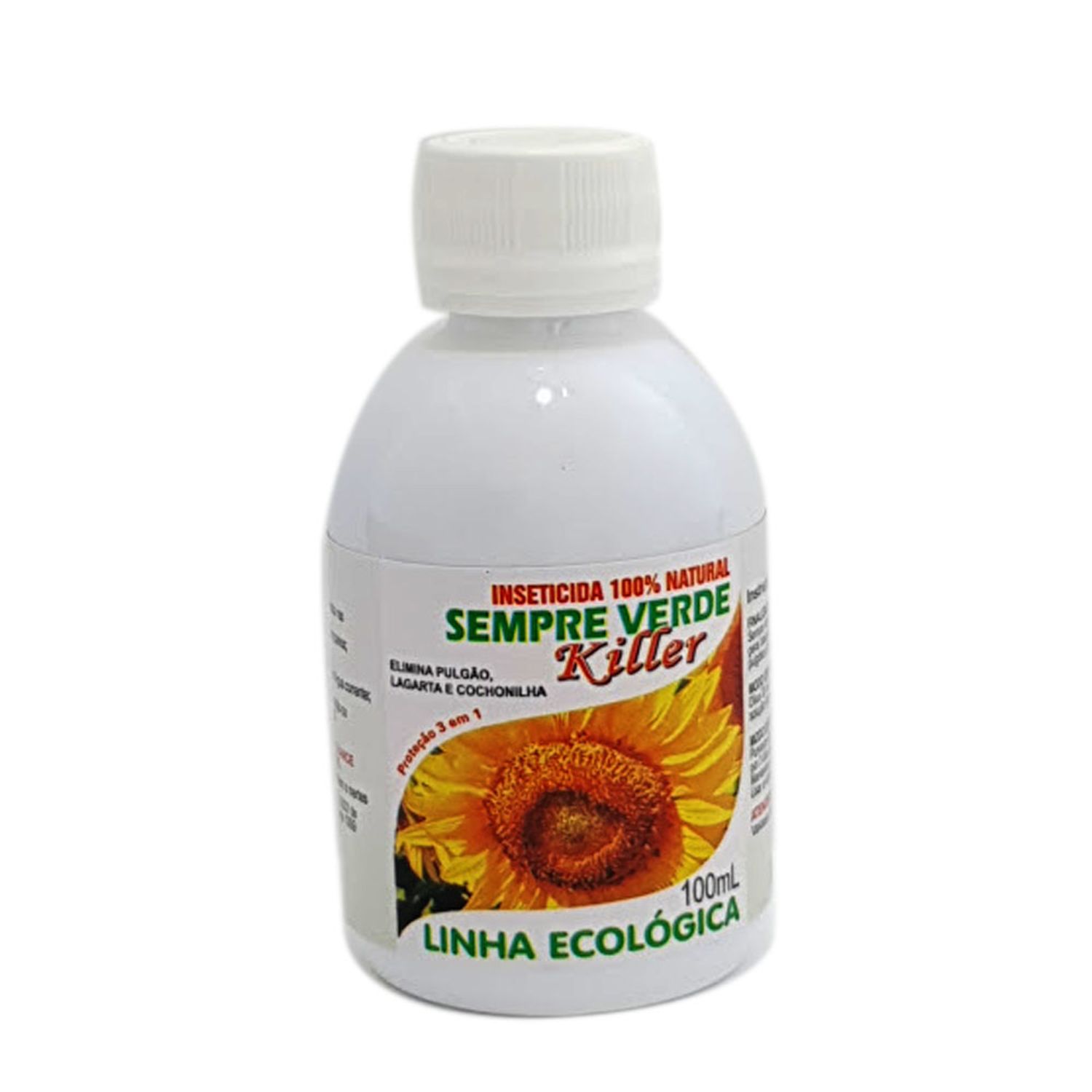 Inseticida Natural 3 em 1 Pronto Uso Concentrado Sempre Verde
