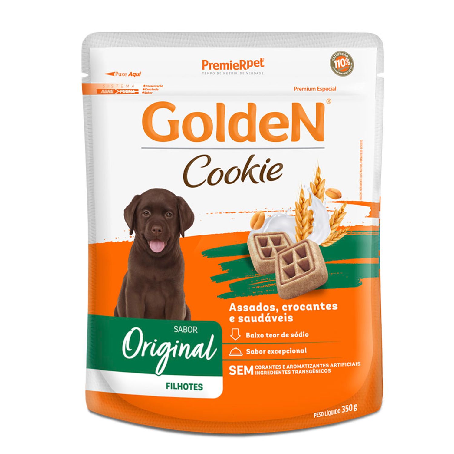 Petisco-Golden-Cookie-Caes-Filhotes-350g