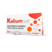 Suplemento Mineral para Cães e Gatos Kalium Vet Avert