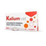 Suplemento Mineral para Cães e Gatos Kalium Vet Avert 21 g