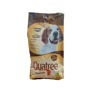 Ração Quatree Gourmet Cães Adultos Raças Médias e Grandes Menor preço em Ração Quatree Gourmet Cães Adultos Raças Médias e Grandes