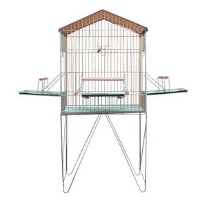 Viveiro Triplex Aramado para Calopsita, Papagaio e Aves Mansas 3 Aberturas Laterais Menor preço em Viveiro Triplex Aramado para Calopsita, Papagaio e Aves Mansas 3 Aberturas Laterais