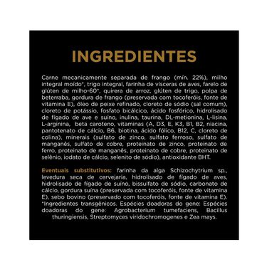 Ração Pro Plan Gatos Adultos 7+ Frango Ingredientes