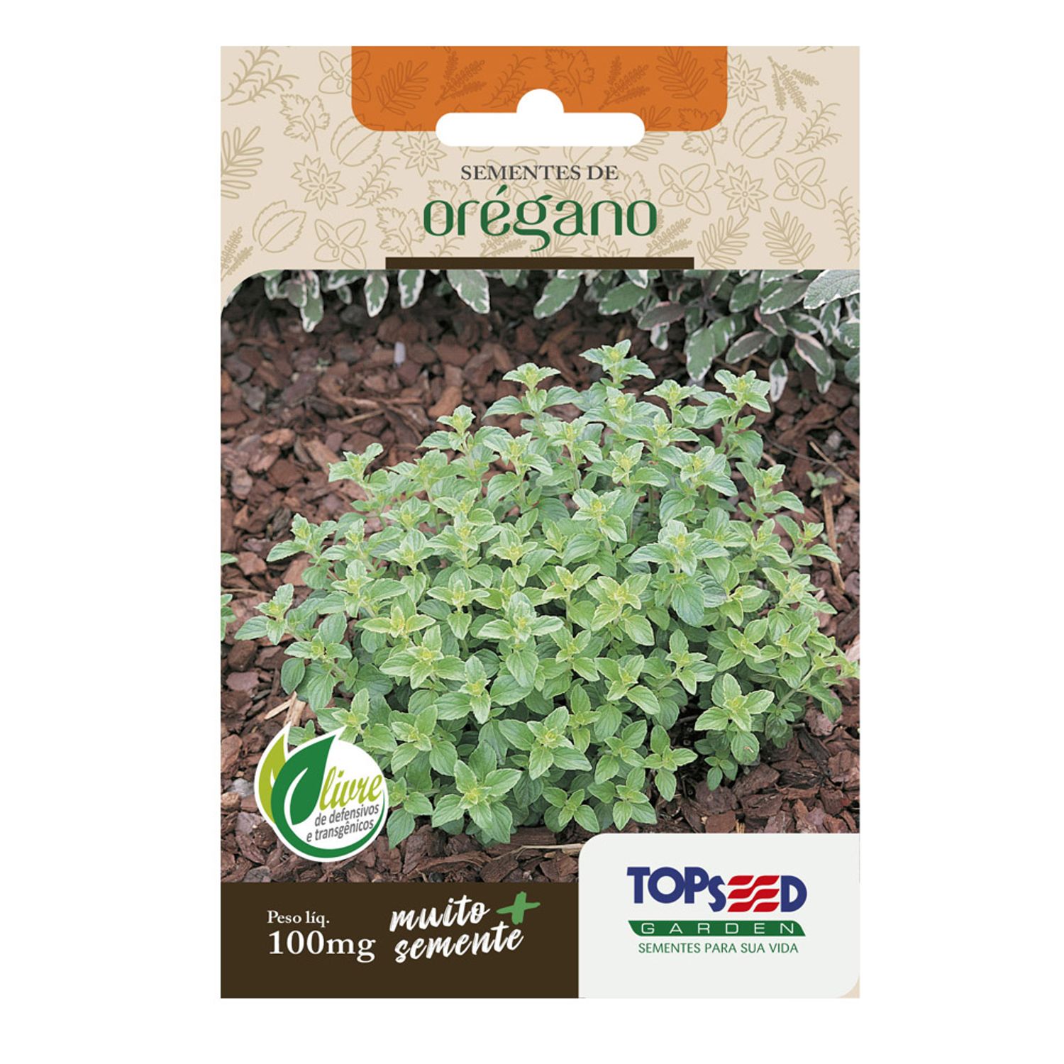Sementes Orégano Topseed Garden