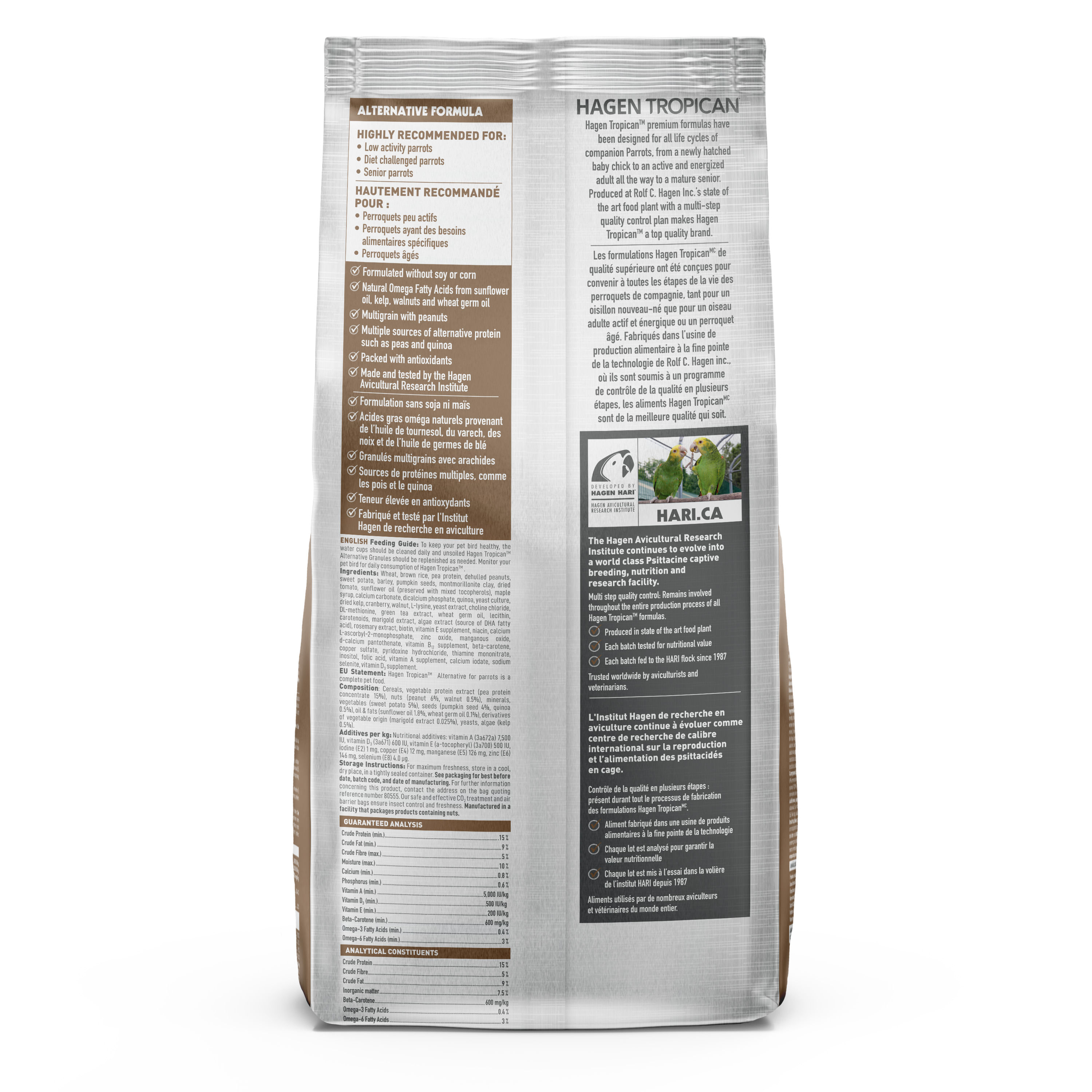 Extrusada Tropican Alternative Senior Hari 1 8 Kg Extrusada Tropican Alternative Senior Hari 1 8 Kg