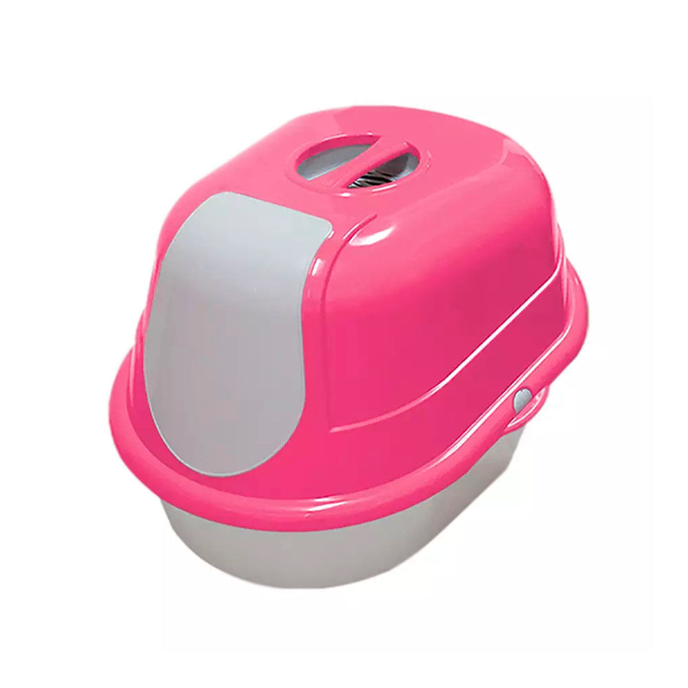 Banheiro Cat Toalete Furacão Pet Rosa