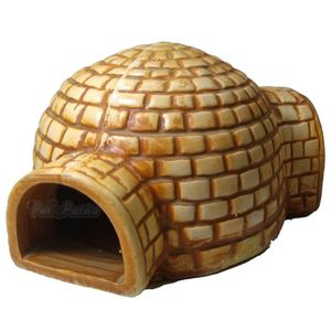 Enfeite Iglu Envelhecido Trema – P