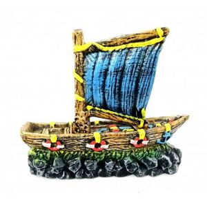 Enfeite Barco a Vela Decorado Trema – Único