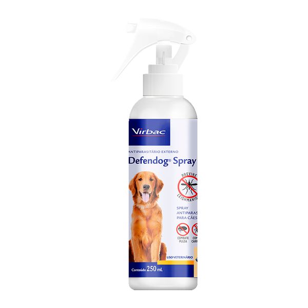 Defendog Spray Virbac Antiparasitário para Cães 250 ml