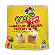 Granulado De Madeira Power Pets Para Roedores Em Geral