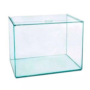 Aquário de Vidro com Tampa Alto Costa Mar - 3 L