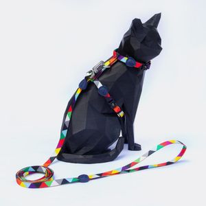 Peitoral com Guia FreeFaro para Gatos Colors