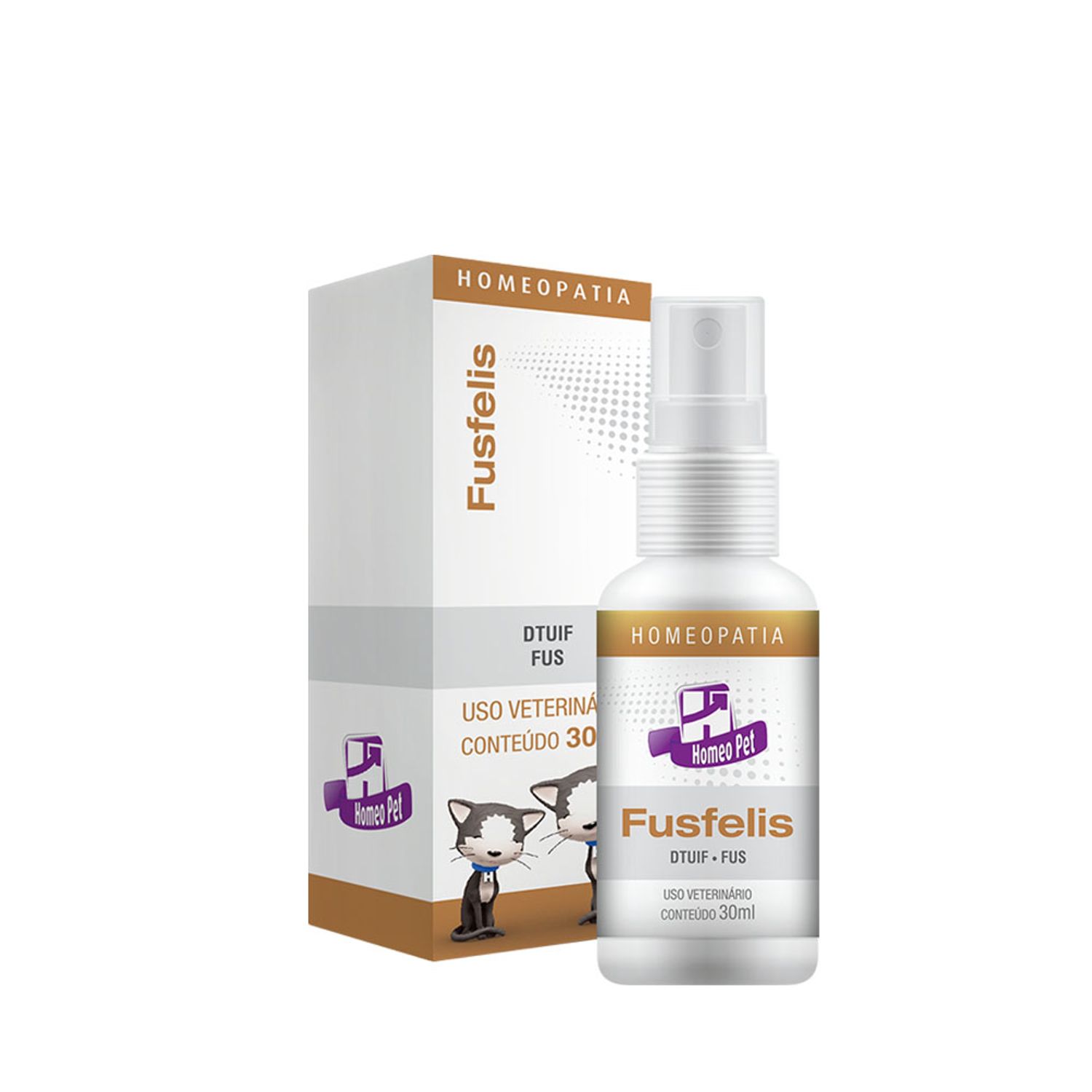 Fusfelis Homeopatia para Trato Urinário em Gatos