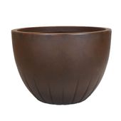 Vaso Bojudo Frisado Ferrugem Vasos Vogue