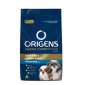 Ração Origens Cães Filhotes Raças Específicas Shitzu e Lhasa