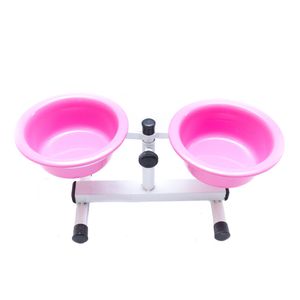 Comedouro Regulável Royale Rosa – Mini