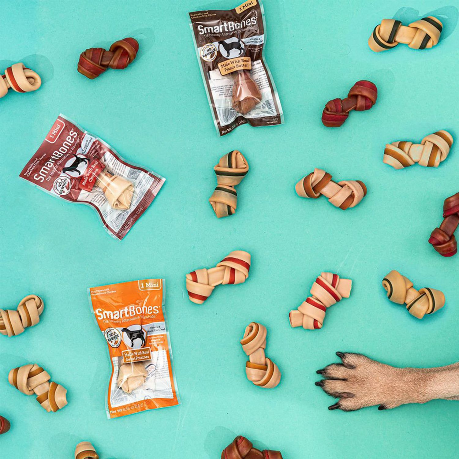 Ossinho-para-Caes-Smartbones-Peanut-Butter-Mini