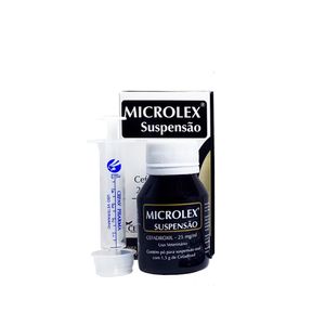 Antibiótico Microlex Suspensão Cães e Gatos Cepav - 60 ml
