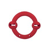 Anel Maciço Borracha Especial com Corda Furacão Vermelho