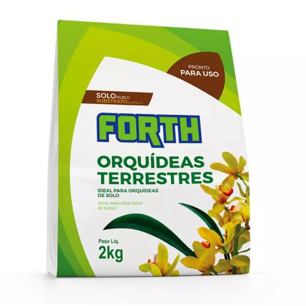 Substrato Forth Substrato Orquideas Terrestres Tecnutri 2 kg
