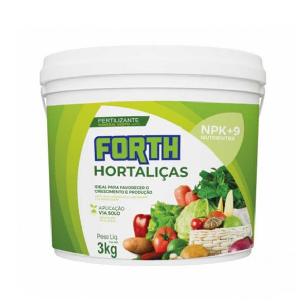 Fertilizante Forth Hortaliças Tecnutri 3 kg