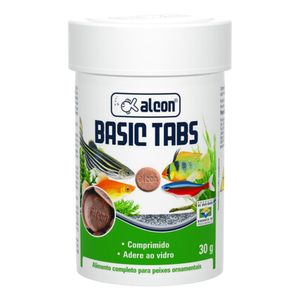 Ração para Peixes Basic Tabs Alcon - 30 g