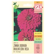 Semente Isla Zínnia Dobrada Dahliaflora Rosa