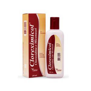 Cloreximicol Shampoo para Cães e Gatos Cepav - 230 ml