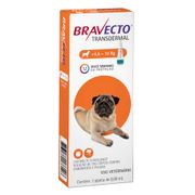 Antipulgas Bravecto Transdermal Cães 4,5 a 10kg