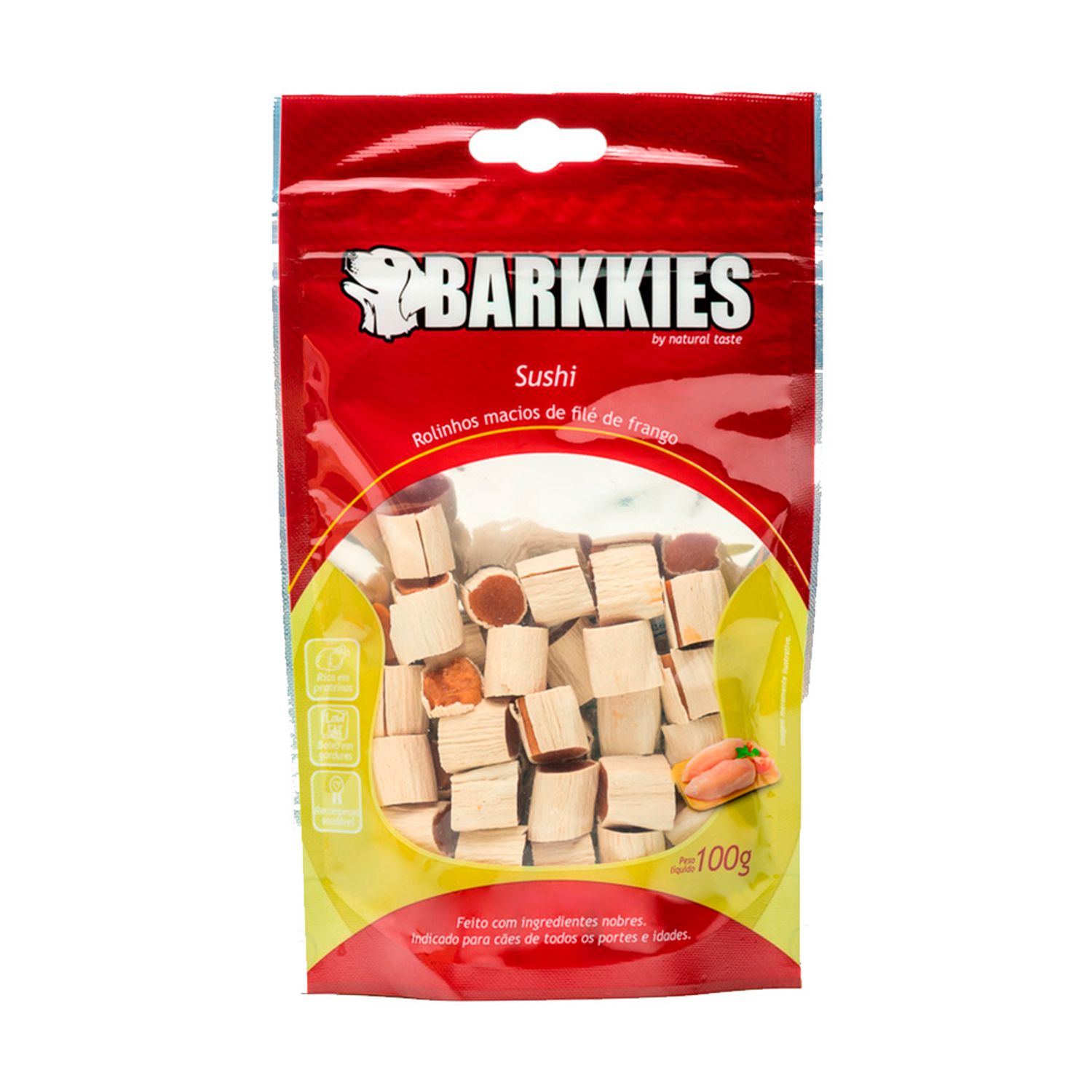 Petisco-Natural-Caes-Barkkies-Sushi-Frango