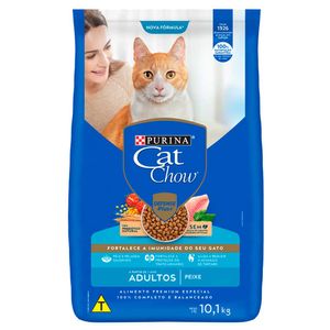 Ração Cat Chow Adultos Peixe
