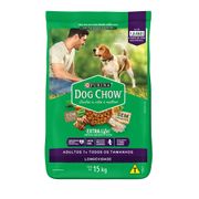 Ração Dog Chow Cães Adultos 7+ Longevidade Carne, Frango e Arroz