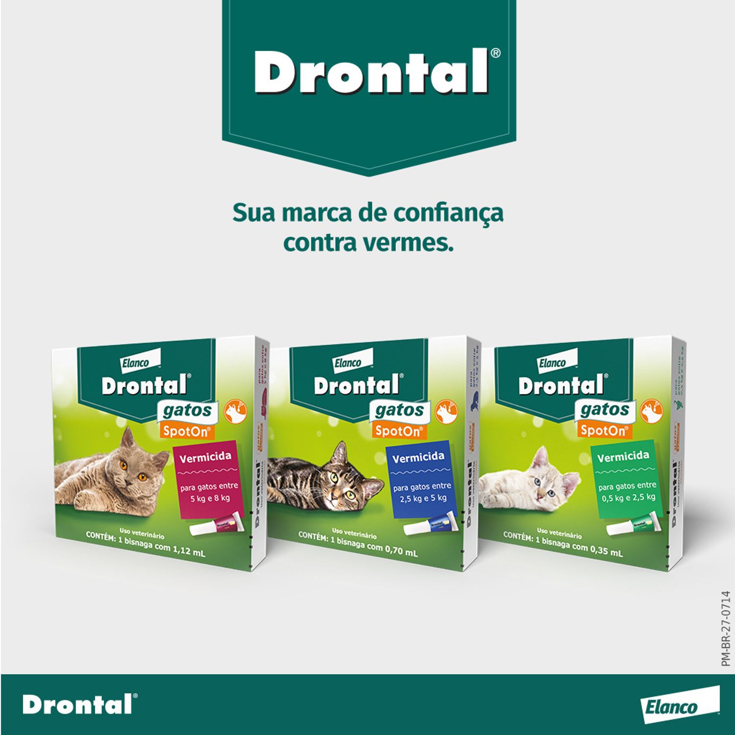 Vermífugo Drontal Linha Completa