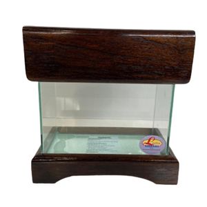 Aquário Bivolt com Móvel Base Dupla Lester Tabaco - 3 L