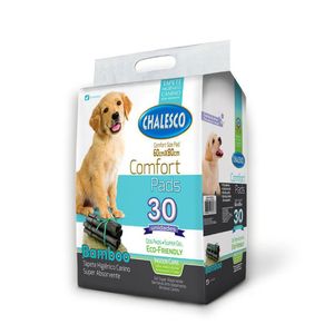 Tapete Higiênico Cachorro Carbono Confort Bamboo - 30 Unidades